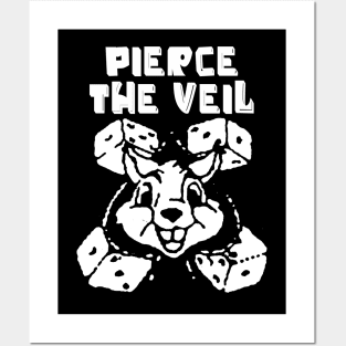 pierce the veil bunny dice Posters and Art